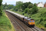 66756 Up Hatherley 13 July 2019