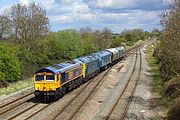 66757, 50035, D182, D213 & 5580 Standish Junction 30 April 2016