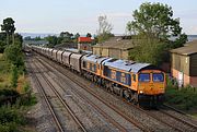 66760 & 66750 Ashchurch 17 July 2018