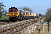 66775, 66773, 66774, 66778, 66779, 66776, 66777 & 66708 Broken Cross 15 February 2016