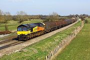 66846 Shrivenham (Ashbury Crossing) 15 March 2014