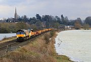 66848 & 70801 Kings Sutton 16 January 2023