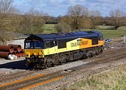 66850 Shrivenham (Ashbury Crossing) 18 February 2016