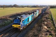 68018 & 68034 Fiddington 26 February 2019