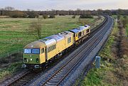 69002 & 66706 Yarnton 15 March 2021