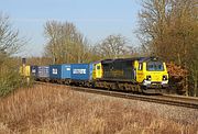 70007 Thrupp 9 January 2013