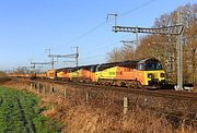 70809, 70801 & 56078 Uffington 17 January 2022