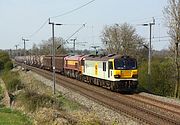 92034 & 59201 Long Buckby 23 April 2010