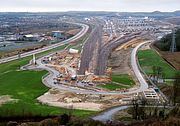 Cheriton Channel Tunnel Terminal 21 December 1991