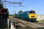 D1015, 46045 & D821 Steventon 10 July 2025