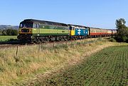 D1935 & 47593 Stoke Orchard 27 September 2020