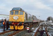 D7672 Hellifield 16 February 1991