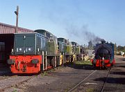 D9539, D9553, D9537 & 2 Toddington 10 October 1992