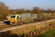 DR98962 & DR98912 Shrivenham (Ashbury Crossing) 3 December 2008