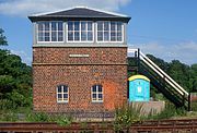 Dorrington Signal Box 23 June 1996