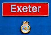 Exeter Nameplate 22 November 1986