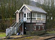 Hebden Bridge Signal Box 16 March 2015