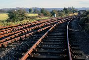 Honeybourne West Loop Junction 14 October 1979