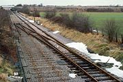 Honeybourne West Loop Junction 23 January 1982