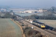 L424 Combe (Grintleyhill Bridge) 31 January 1987