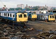 M53714 & 25059 Vic Berry's Leicester 26 September 1987