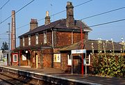 Mistley Station Building 26 August 1991