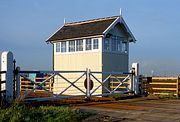 Roxton Sidings Signal Box 8 December 2001