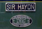 3 Sir Haydn Nameplate 30 April 2022