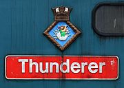 50008 Thunderer Nameplate 16 November 2019
